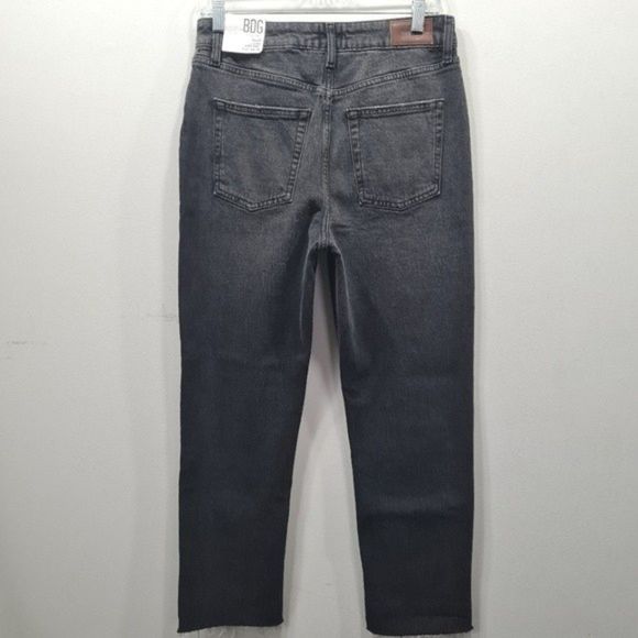 Urban Outfitter BDG Dillon High Rise Slim Straight Jean Black Womens Tag W29 L32 - Picture 6 of 16